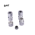 china manufacturer EMT 5CB-RN bsp female Stainless steel hydraulic adapter compression tube fitting